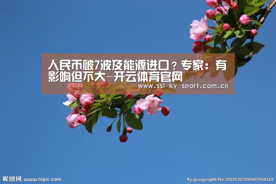 人民币破7波及能源进口?专家:有影响但不大-开云体育官网(图1) 开云体育官网